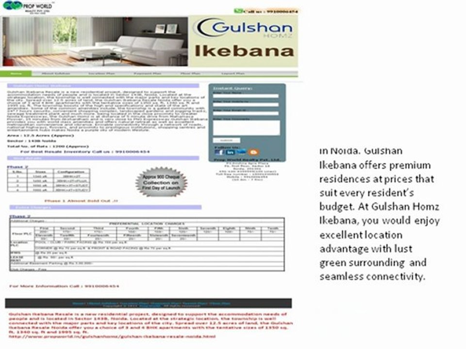 Gulshan Ikebana Resale-9910006454-Gulshan Ikebana-Gulshan Ikebana Resale Noida