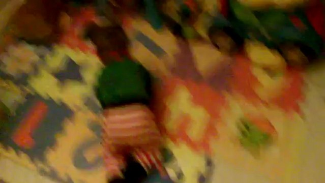 kylian fait du 4 pattes