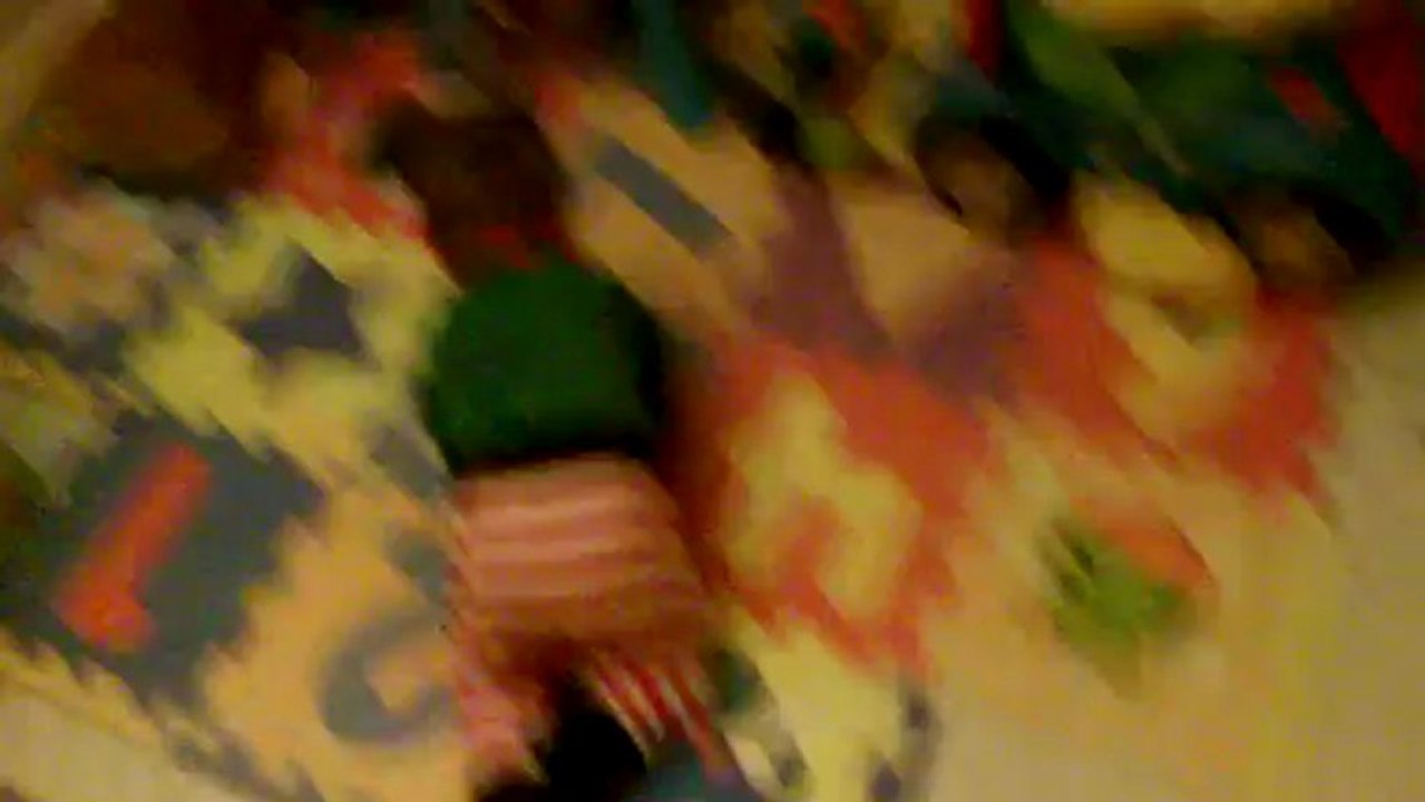 kylian fait du 4 pattes