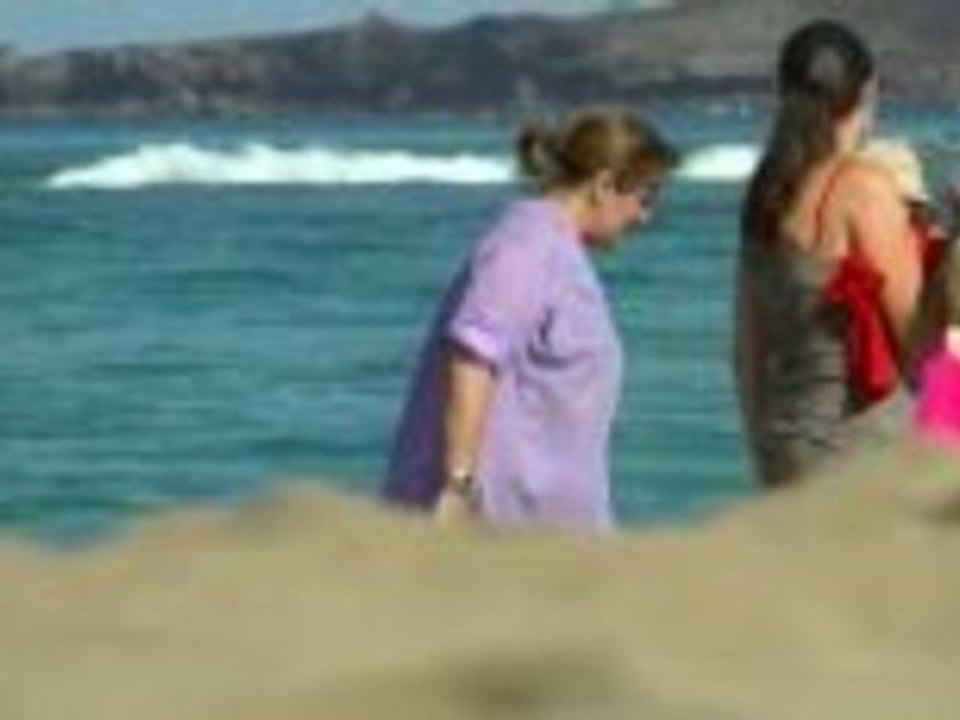 Las Palmas Playa las Canteras auf Gran Canaria