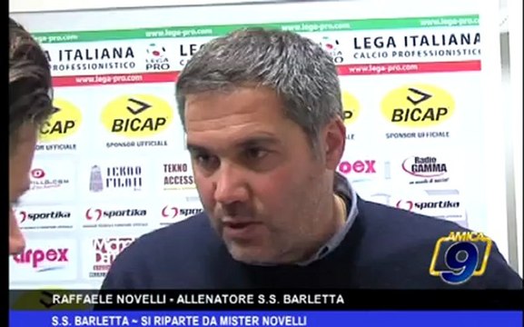 S. S. Barletta | Si riparte da Mister Novelli