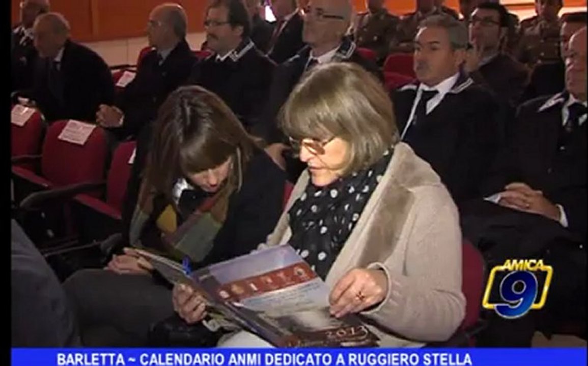 Barletta | Calendario ANMI dedicato a Ruggiero Stella