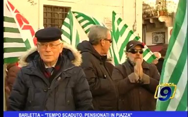 Barletta | "Tempo scaduto, pensionati in piazza"