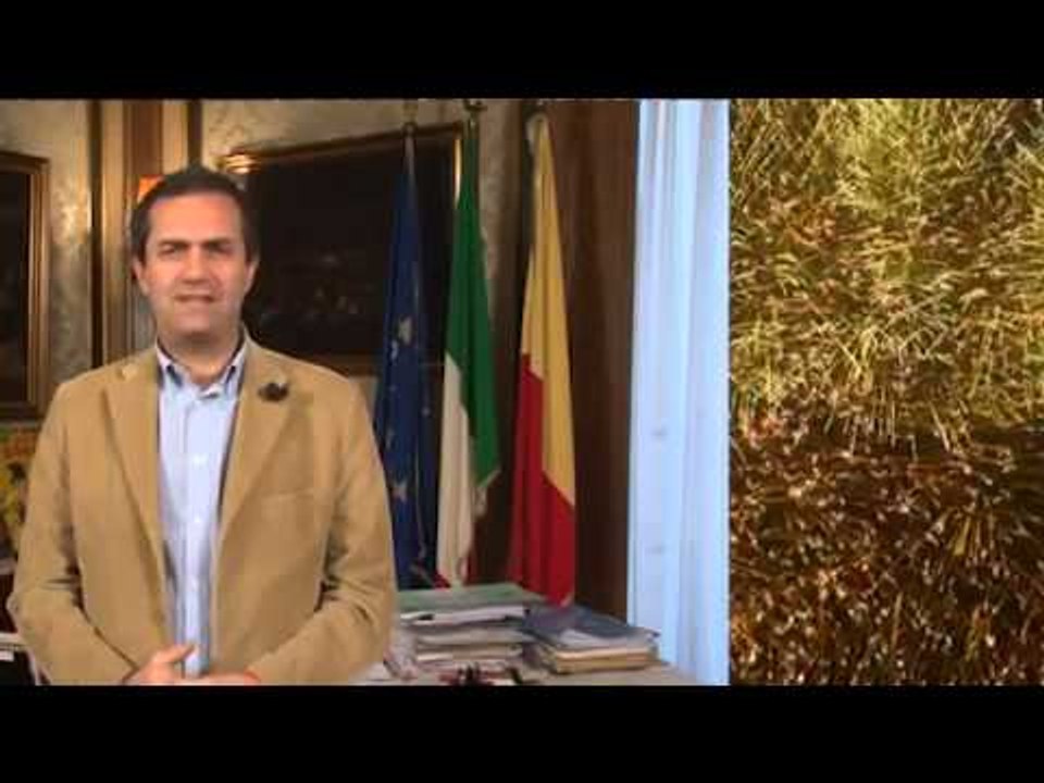 Napoli - Gli auguri del Sindaco, gli spot contro i botti pericolosi (21.12.12)