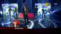 Pollo canta con Mariachi en Premios Fama