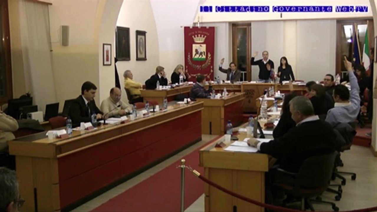 Consiglio comunale 17 dicembre 2012_Punto 1 ODG riqualificazione quartiere Annunziata Votazioni