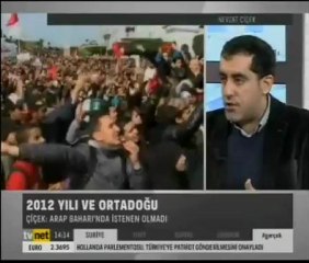 2012 yılında Ortadoğu'da yaşananları Nevzat Çiçek Atlas'ta yorumladı.