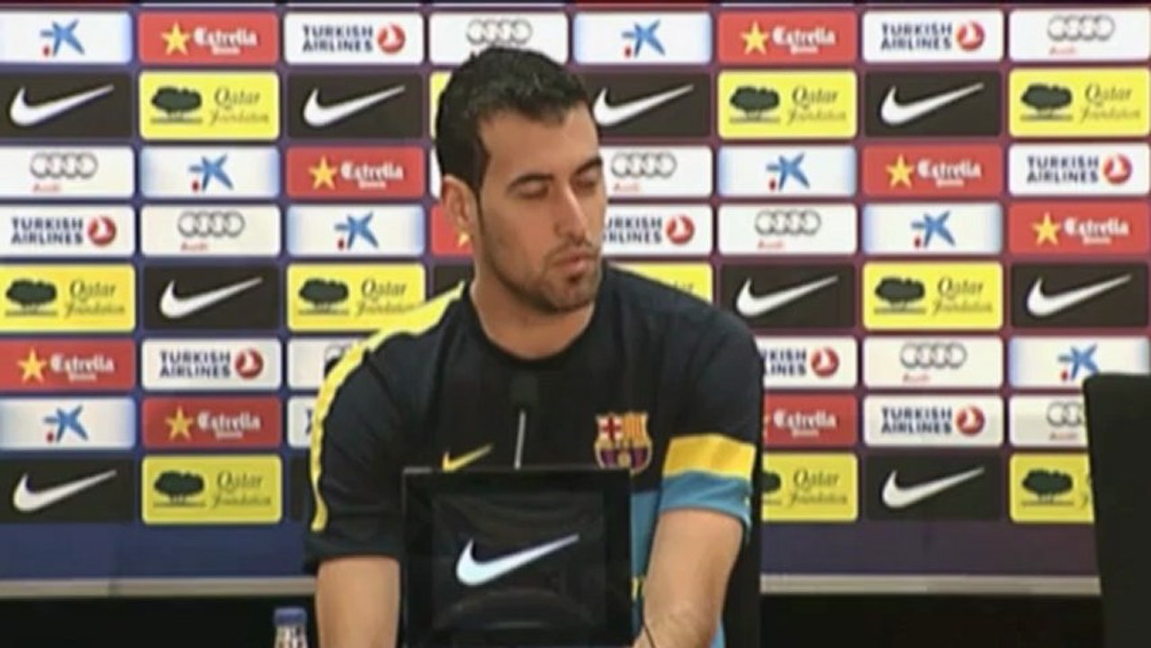 Busquets: 'Wollen Vilanova mit einem Sieg helfen'