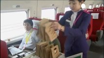 China claims high-speed train record
