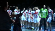 Entrée des Joueurs Chambery Savoie Handball à Montpellier
