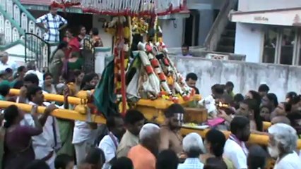 sri krishna en route to the people....on the closing day of avatarams at bhadrachalam
