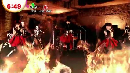 20121219　 めざましテレビ　BABYMETAL