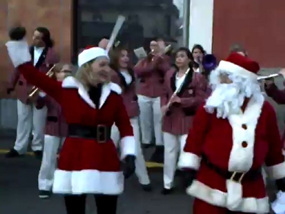 sainte cecile et le pere noel