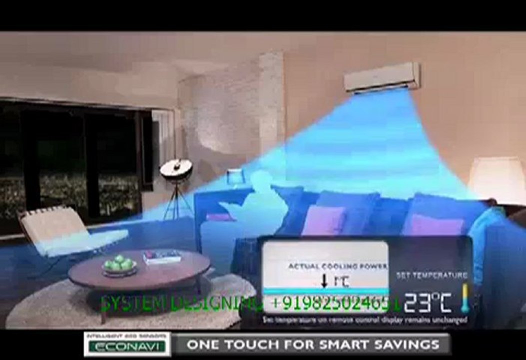AC Panasonic Econavi + Nanoe-G -  SYSTEM DESIGNING +919825024651