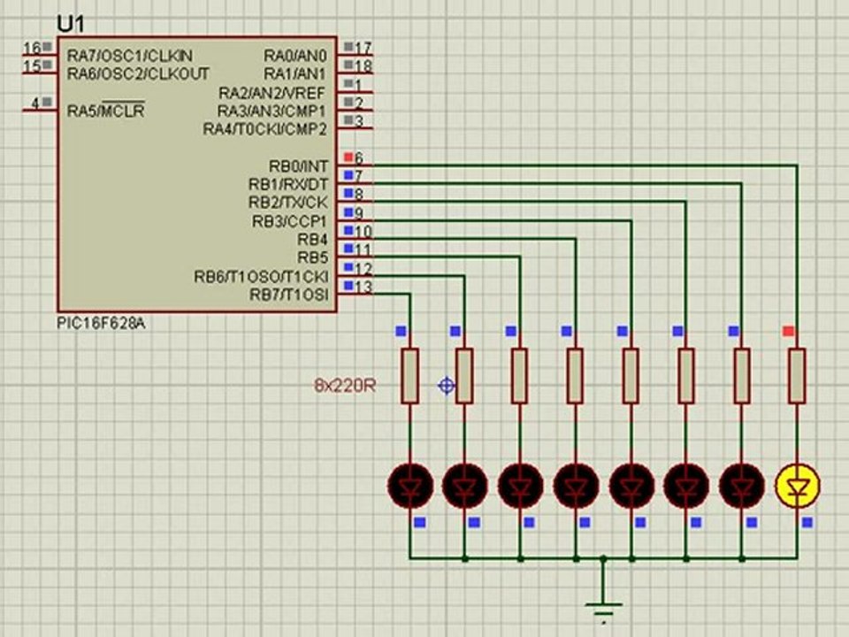 Karaşimşek 8 LED