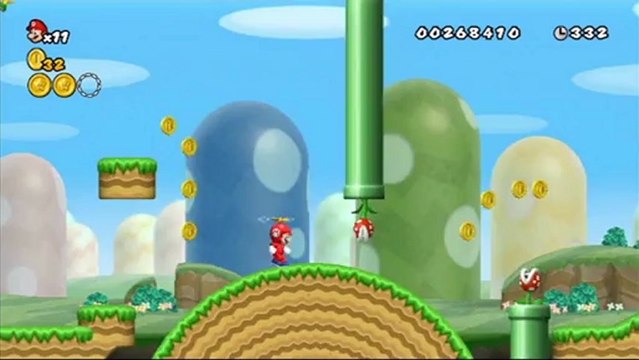 New Super Mario Bros. Wii - Monde 1 : Niveau 1-6