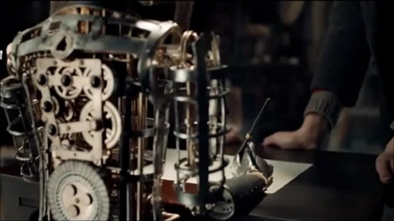 Hugo automaton writing