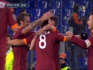 A.S. ROMA - Milan (3-0 Lamela)
