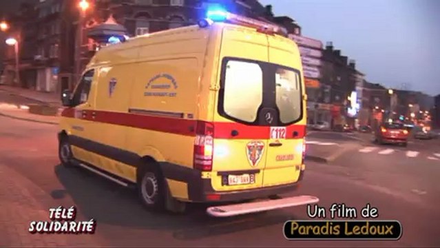Accident au rond point grand Central de Charleroi par Ledoux paradis Télé Solidarité