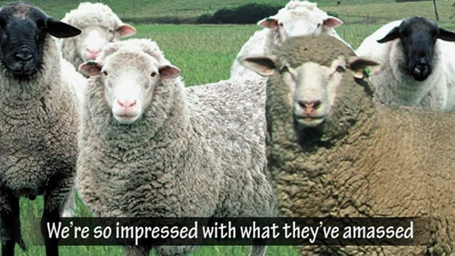 Baaaaa! We Love Things Just the Way They Are