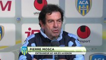 Conférence de presse AC Arles Avignon - Dijon FCO : Pierre MOSCA (ACA) - Olivier DALL'OGLIO (DFCO) - saison 2012/2013