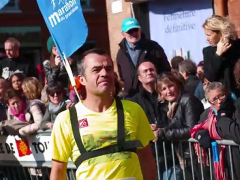 Marathon Internationnal de Toulouse Métropole, les Métron'hommes (meneurs d'allure)