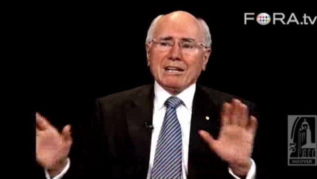 John Howard Says Governments Overspending on Stimulus