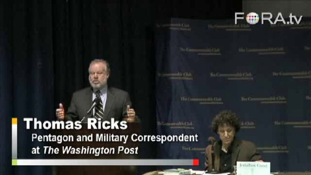 Thomas Ricks: George Bush Far and Away Worst US President