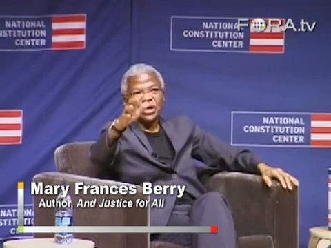 Mary Frances Berry Remembers the 2000 Election Recount