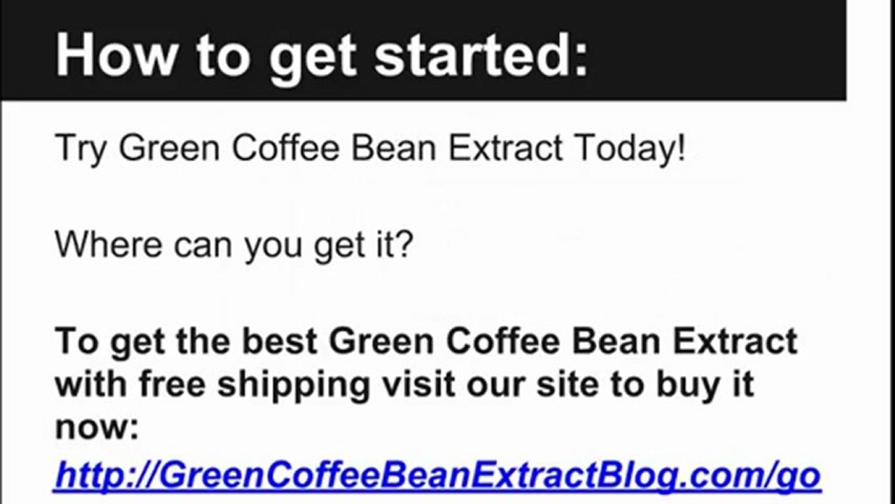 Green Coffee Bean Extract