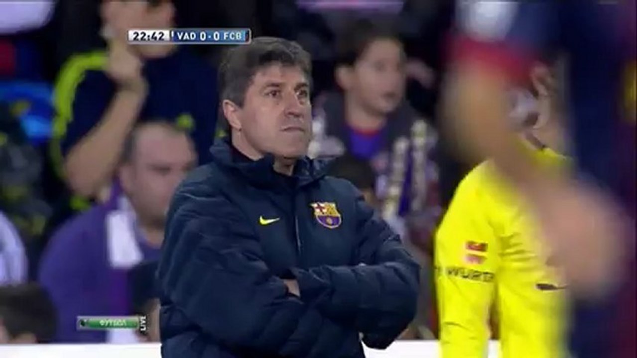 FOOTBALL-TV.PP.UA / Вальядолид - Барселона (1 тайм)