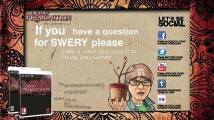 Deadly Premonition: The Director's Cut - ASK SWERY