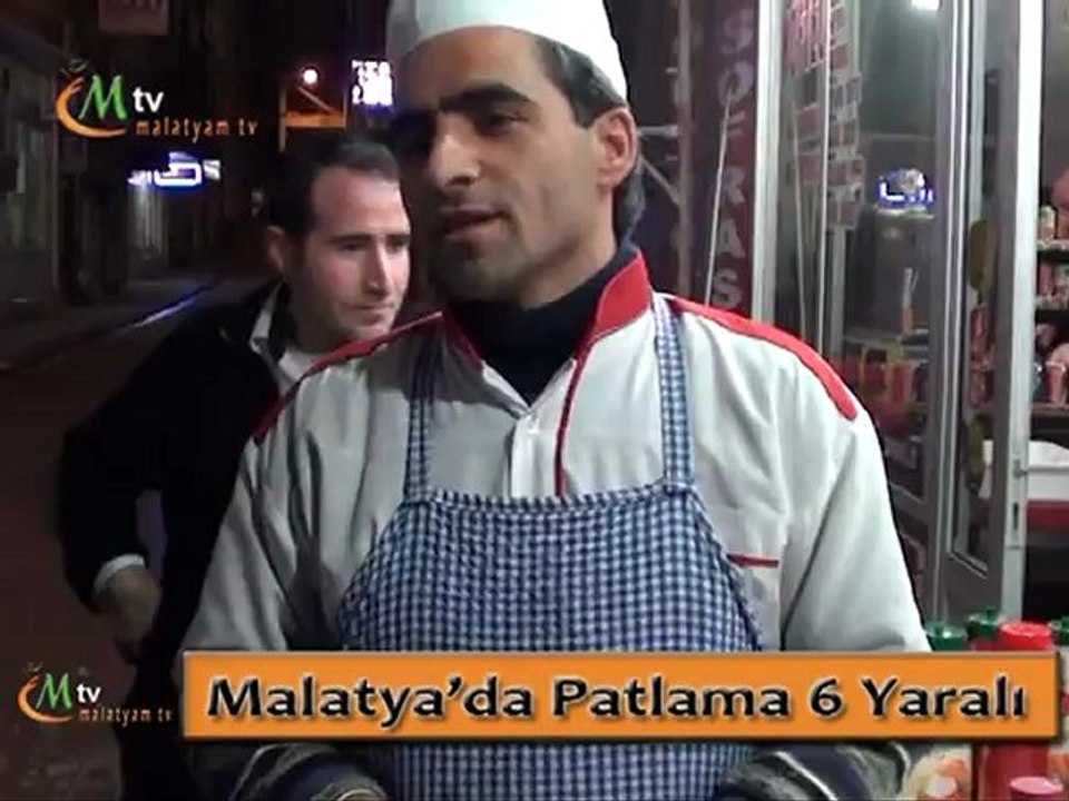 malatya'da patlama 6 Yaralı