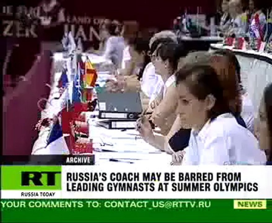 Russian gymnastics coach faces ban from Beijing games
