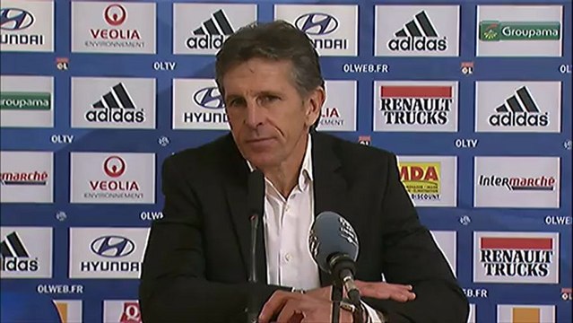 Conférence de presse Olympique Lyonnais - OGC Nice : Rémi GARDE (OL) - Claude PUEL (OGCN) - saison 2012/2013