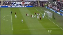 هدف مان يونايتد الأول أمام سوانسى سيتى باتريس إيفرا 23_12_2012