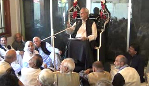 New Marsia By Asif Raza Rizvi dated 23-December 2012. 37th Jadeed Marsia ka kul Karachi silsala-e-majalis at Kehkashan Karachi, Pakistan.