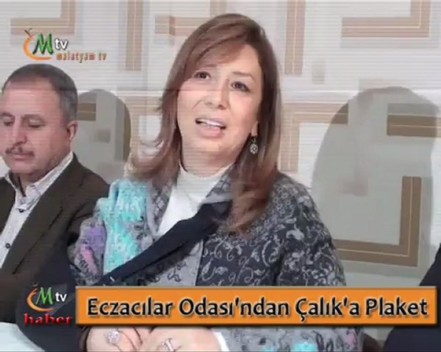 Eczacılar Odası'ndan Çalık'a Plaket