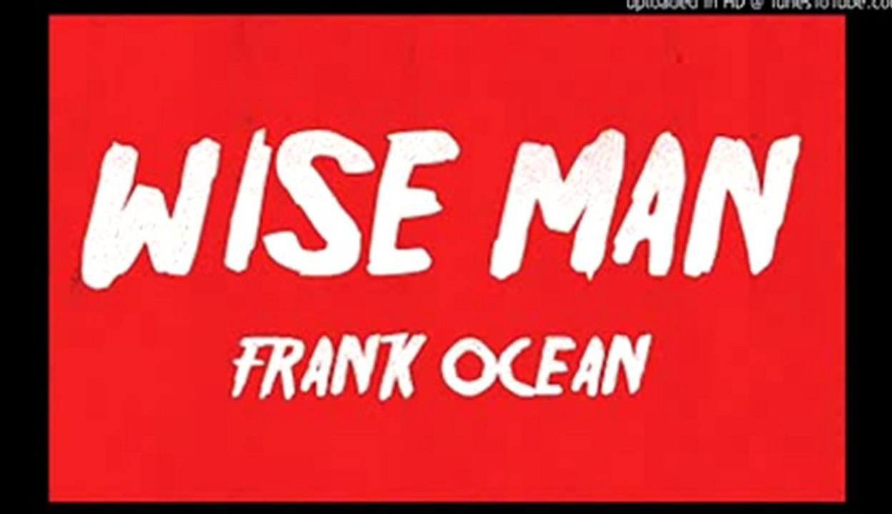 Frank Ocean - Wise Man (Django Unchained Soundtrack) (Audio)