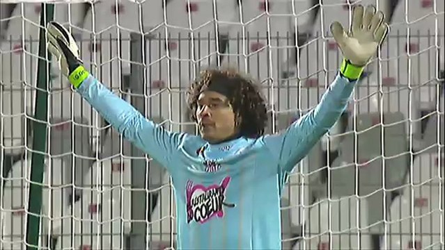 But Julien FERET (17ème pen) - AC Ajaccio - Stade Rennais FC (2-4) - saison 2012/2013