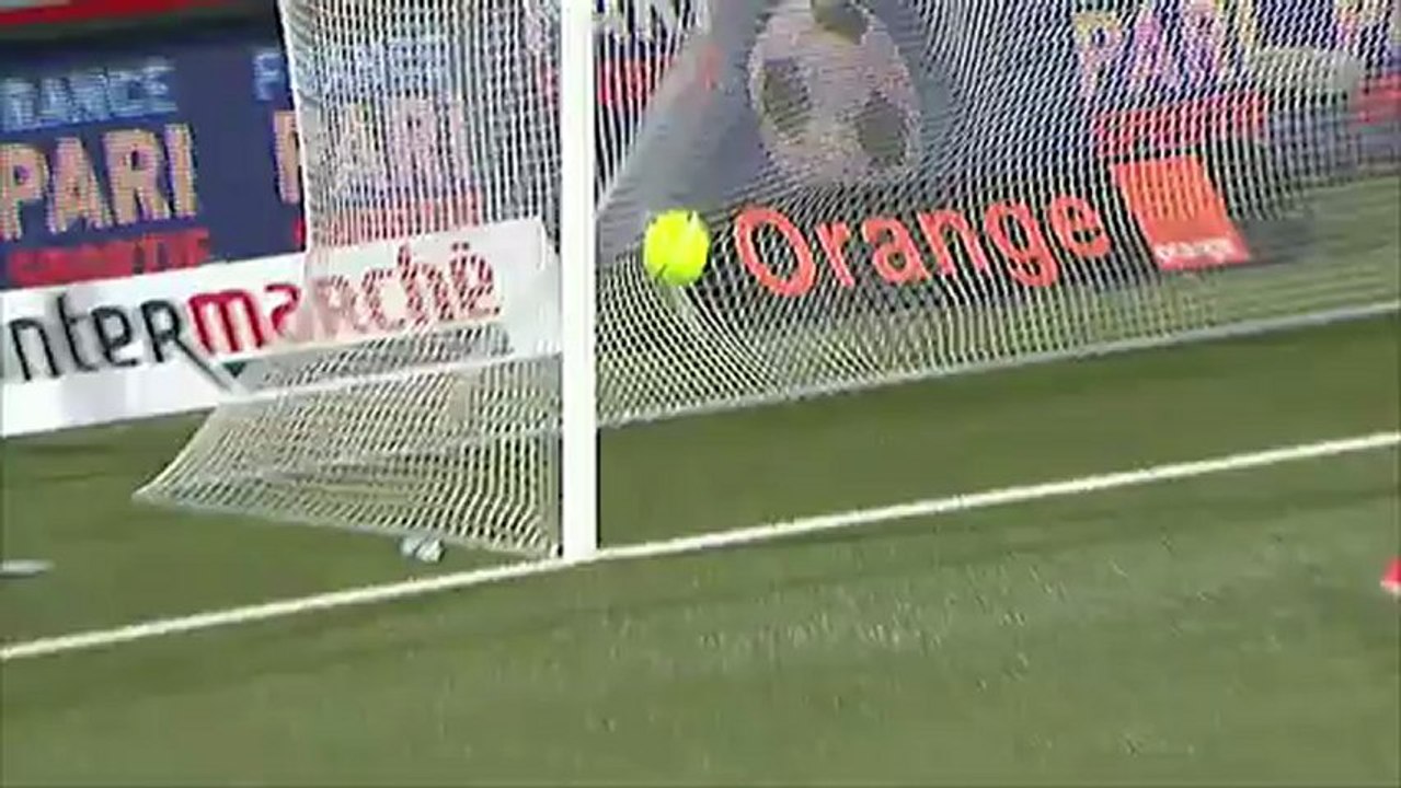 But Gaëtan COURTET (70ème) - FC Lorient - Stade de Reims (2-2) - saison 2012/2013
