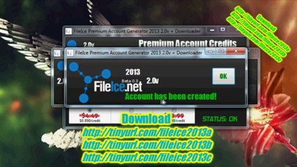 FileIce Premium Account Adder 2013 2.0v  Downloader NEW