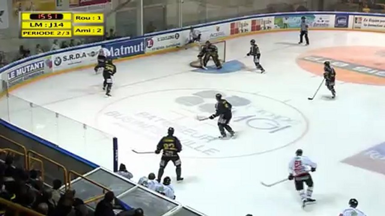 Ligue Magnus saison 2012-2013 : Journée 14 : Rouen vs Amiens