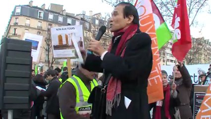 Manifestation du "Collectif contre la Tour Triangle" du 08 12 2012 Point de vue d'un habitant de Vanves