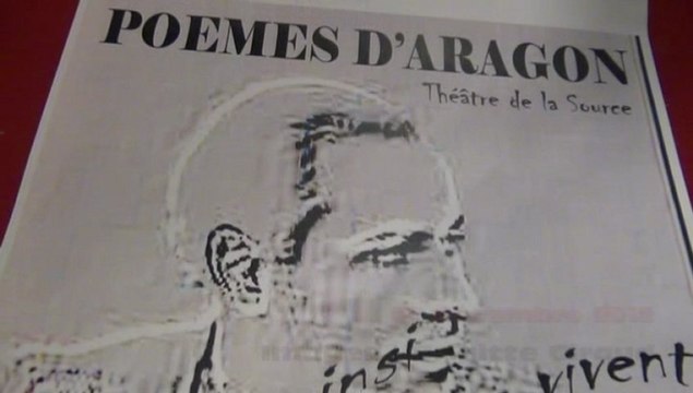 Poésie d'Aragon | Jean-Pierre Nercam et Gérard Hello | Théâtre en Miettes | 22 décembre 2012