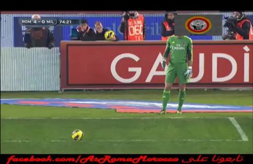 تمريرة طوتي الرائعة و غمزة زيمان لرومانيولي