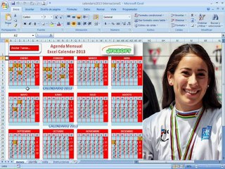 Gratis Calendario Excel 2013 Regalo de Navidad y año nuevo 2013  jfksoft.com