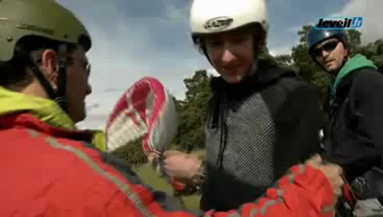 Parapente  sensations fortes garanties ! Lycée St Jacques de Compostelle