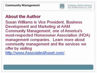 Community Management: How to Work with Your HOA Management Company