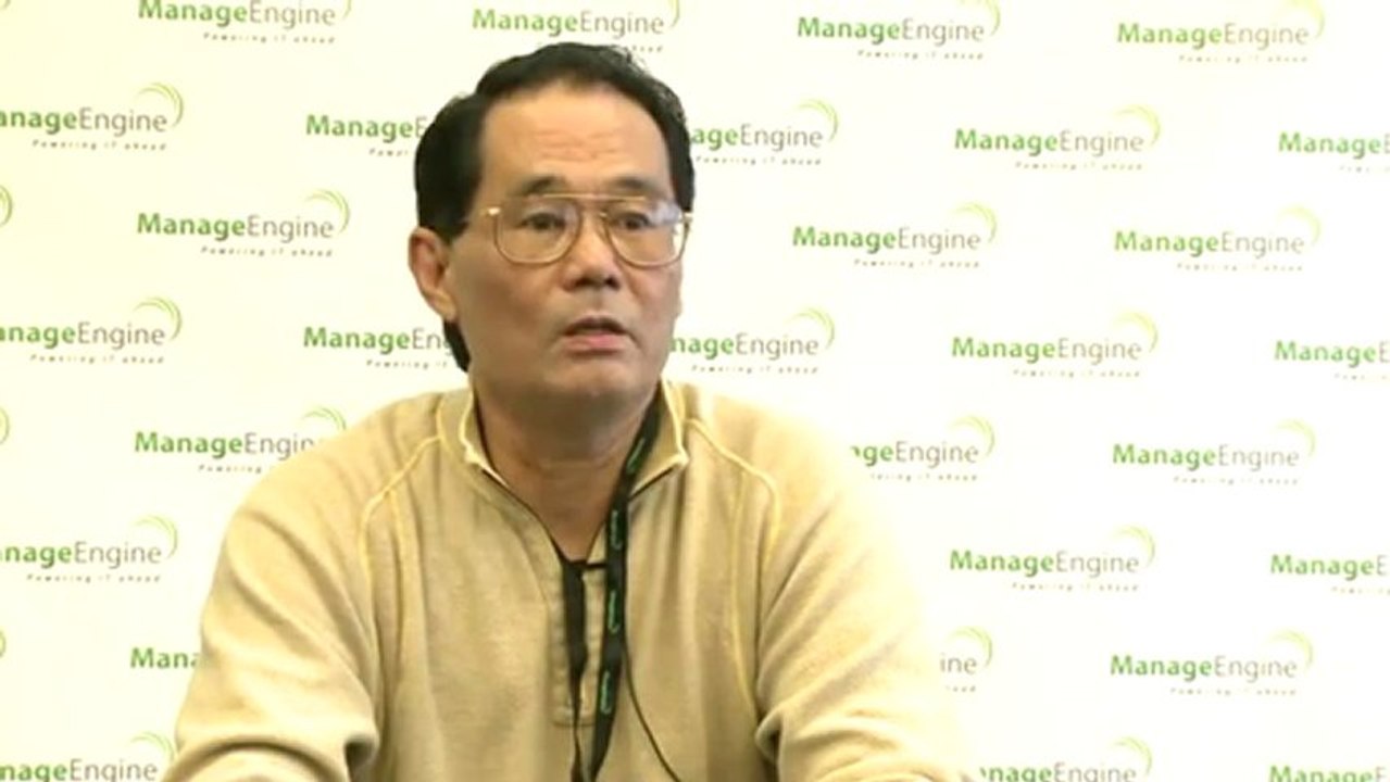 Carl Franco - Testimonial about ADSelfService Plus in ManageEngine User Conference